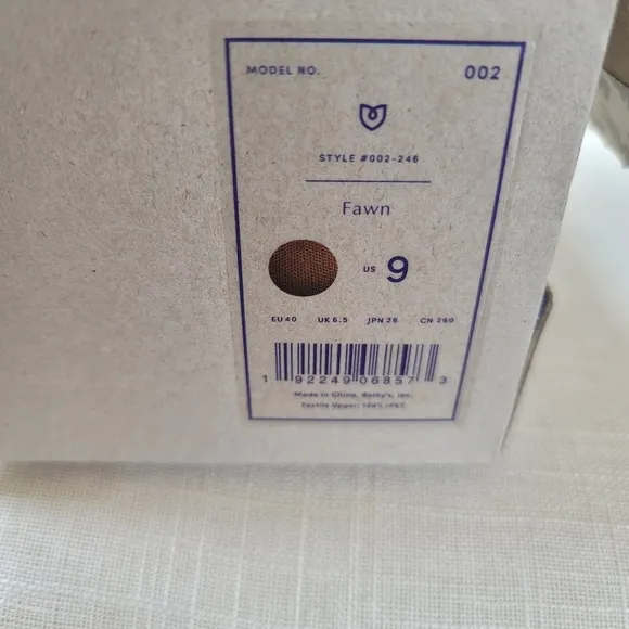 New! Rothy’s sz 9 Fawn Tan Brown Caramel Point Points Ballet Flats Shoes NWT