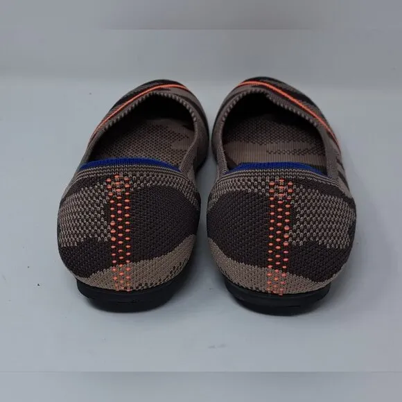 NEW Rothy's Women's Camo Knit Woven Ballet Flats Round Toe Shoes 10.5 US