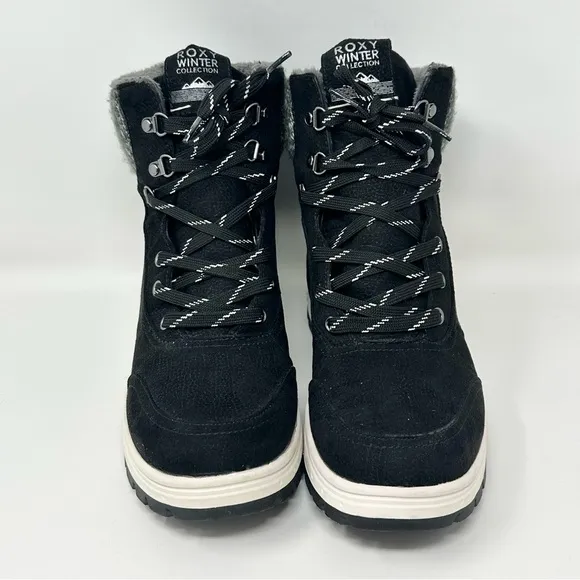 NEW Roxy Women's Marija Winter Boots Mid Calf Size 9.5 Black