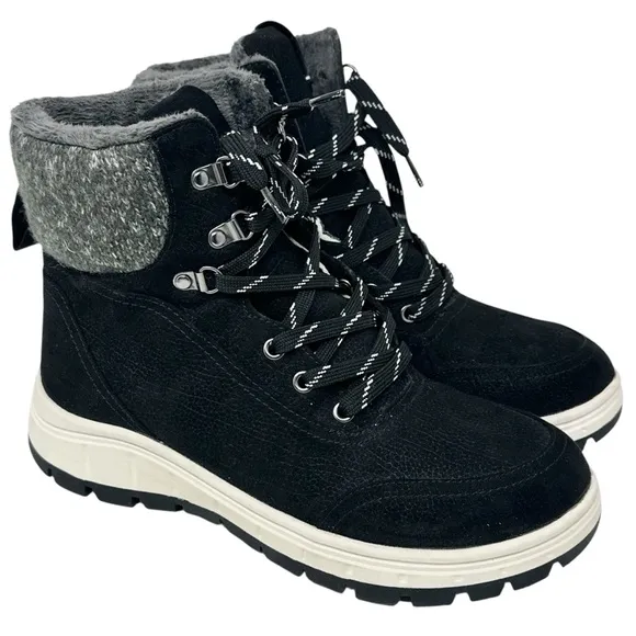 NEW Roxy Women's Marija Winter Boots Mid Calf Size 9.5 Black