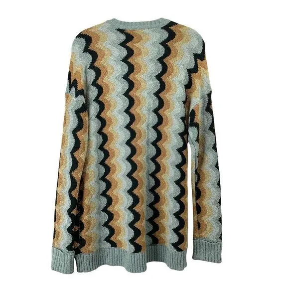 NEW Show Me Your Mumu retro wave knit comfy sweater Size XS