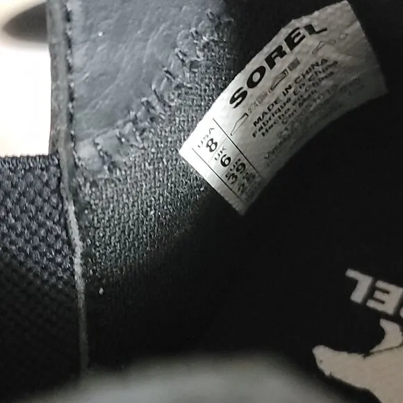 NEW Sorel Out N About Wedge Chelsea Boots Womens 8 Sneaker Casual Comfort Dark