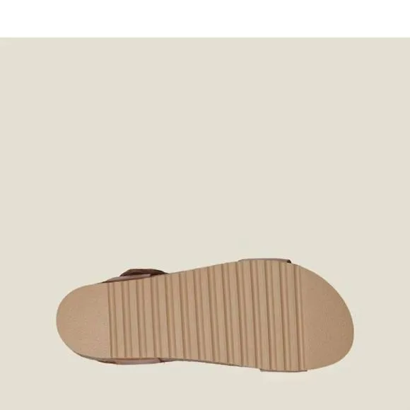 NEW TAOS women's luckie sandals in caramel cara (disc)