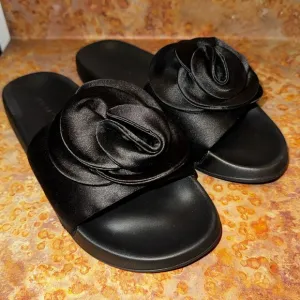 NEW Ted Baker Women's Black Ally Rose Sandal