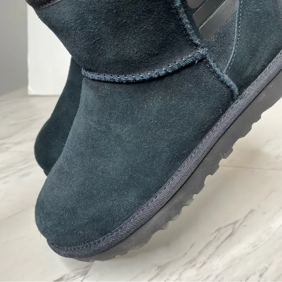 New! UGG Side Logo Mini Winter Boot 5