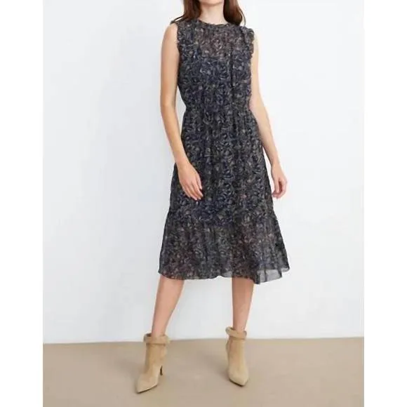 NEW VELVET BY GRAHAM &amp; SPENCER darlene dress in thistle