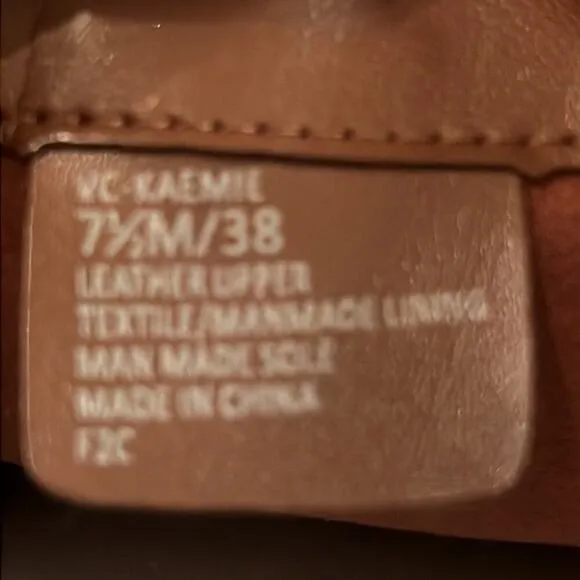NEW ▶️ Vince Camuto ◀️ Kaemie Leather Harness Boots