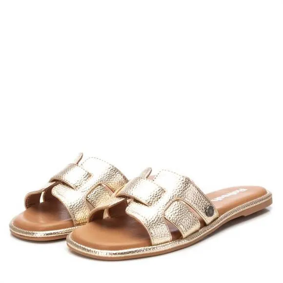 NEW XTI women's casual sandals in gold