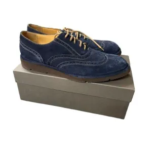 New Mens UGG Collection Nevio Blue Oxford Dress Lace Up Leather Formal Shoes