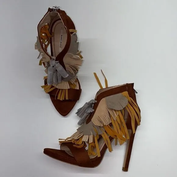 NEW ZARA BASIC FALL SHOES high heel sandals