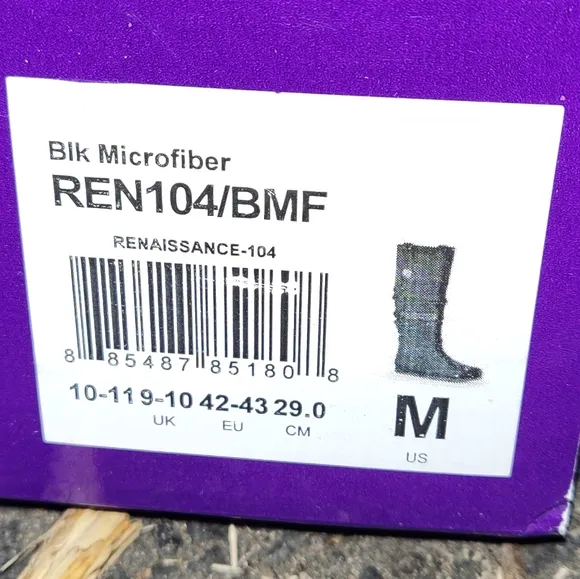 NIB Men's Renaissance Captain Boots by FunTasma - Size 10-11