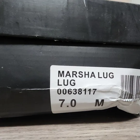 NIB Mia Marsha Brown Lace Up Lug Hiking Boots Size 7