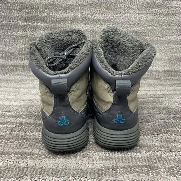 Nike ACG Winter Boots Womens 6 Lunarstorm Lace Up Fleece Lined 417724-004
