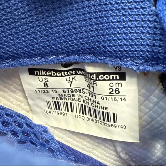 Nike Air Foamposite One Shooting Stars White Blue Black