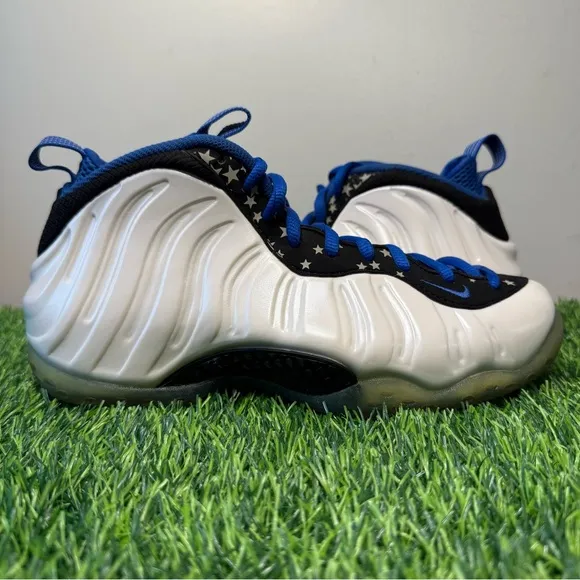 Nike Air Foamposite One Shooting Stars White Blue Black