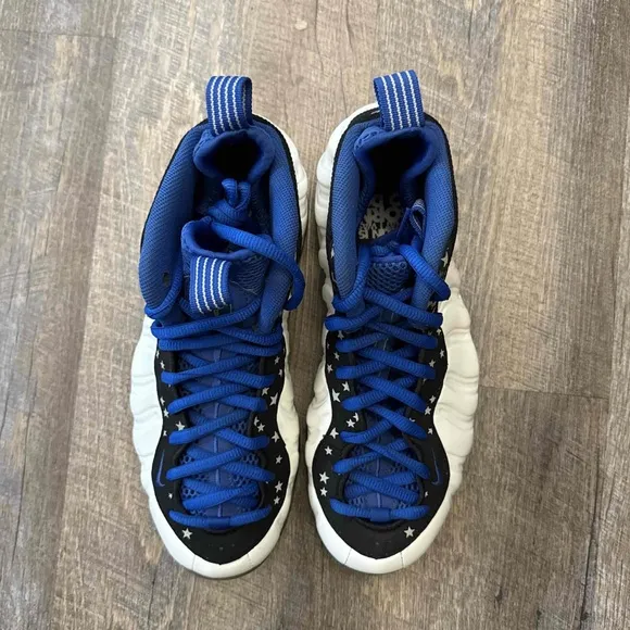 Nike Air Foamposite One Shooting Stars White Blue Black