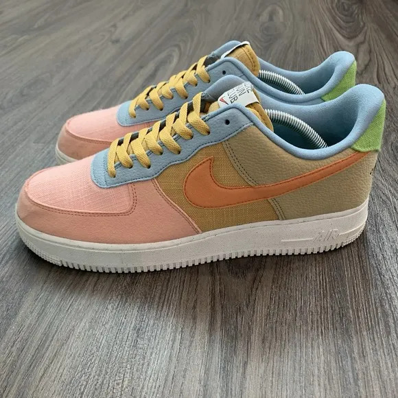 Nike Air Force 1 07 LV8 NN Sun Club Multi Men Unisex AF1 Casual Shoes Size 11