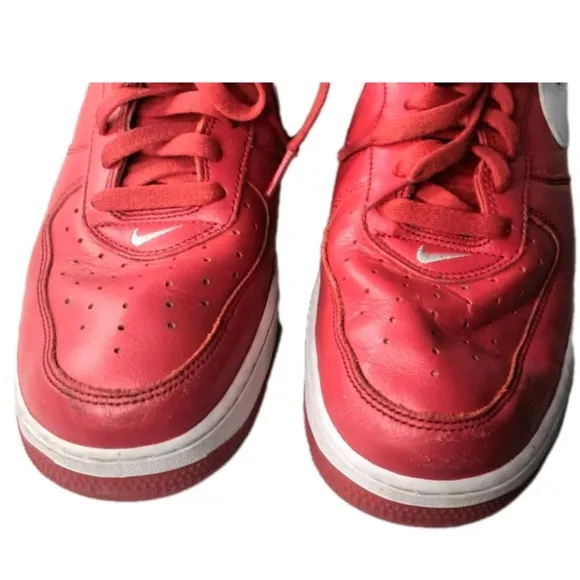 Nike Air Force 1 Low Color of the Month - University Red Shoes Men's Size 12