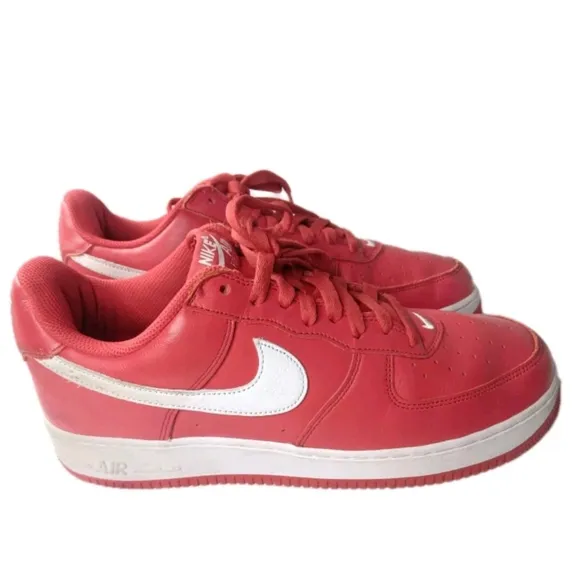 Nike Air Force 1 Low Color of the Month - University Red Shoes Men's Size 12
