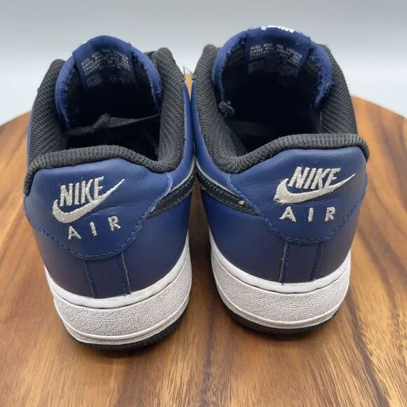 Nike Air Force 1 Low Shoes Blue Black Mens 8 Sneakers CT7875-994