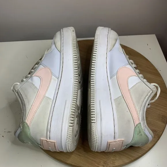 Nike Air Force 1 Shadow White Womens Size 9 Shoes Atmosphere Mint Sneakers AF1
