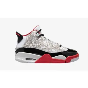 NIKE Air Jordan Dub Zero GS 'Varsity Red' Sneakers Size 6Y