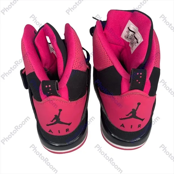 Nike Air Jordan Flight Sneakers 45 High IP Size 7 Pink