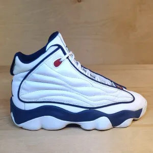 Nike Air Jordan Pro Strong White Navy Sneakers