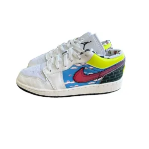 Nike Air Jordan Shoes 'Old School' Gamer Sneakers Size Youth 4