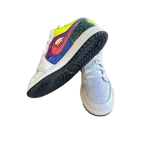Nike Air Jordan Shoes 'Old School' Gamer Sneakers Size Youth 4