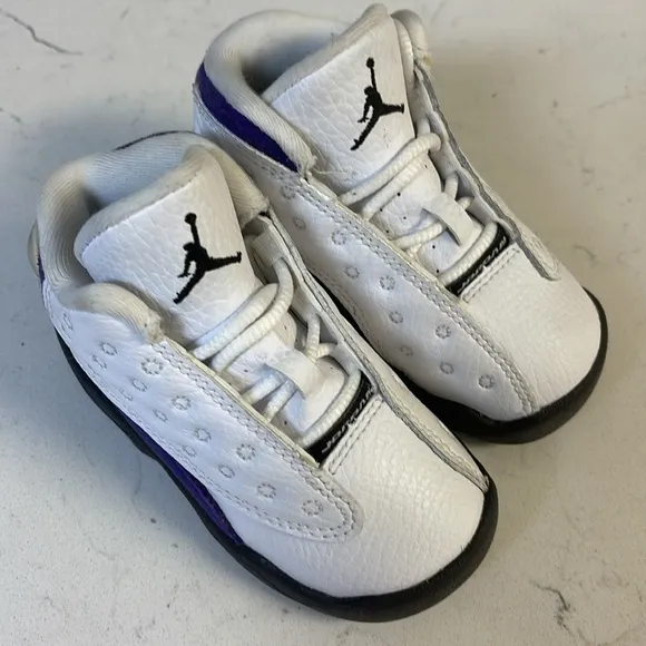 Nike Air Jordan XIII 13 Lakers 2019 Retro BT TD Toddler Shoes Size 5C 414581-105