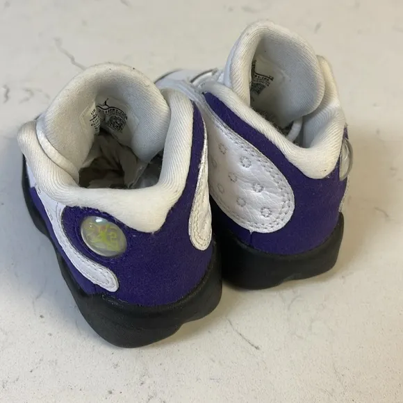 Nike Air Jordan XIII 13 Lakers 2019 Retro BT TD Toddler Shoes Size 5C 414581-105