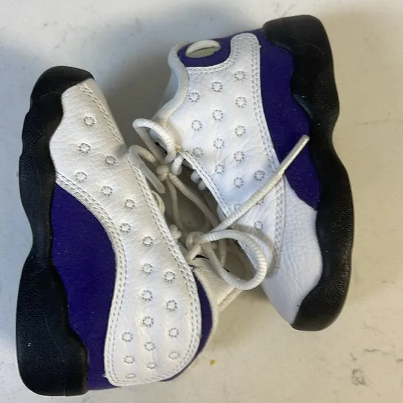 Nike Air Jordan XIII 13 Lakers 2019 Retro BT TD Toddler Shoes Size 5C 414581-105
