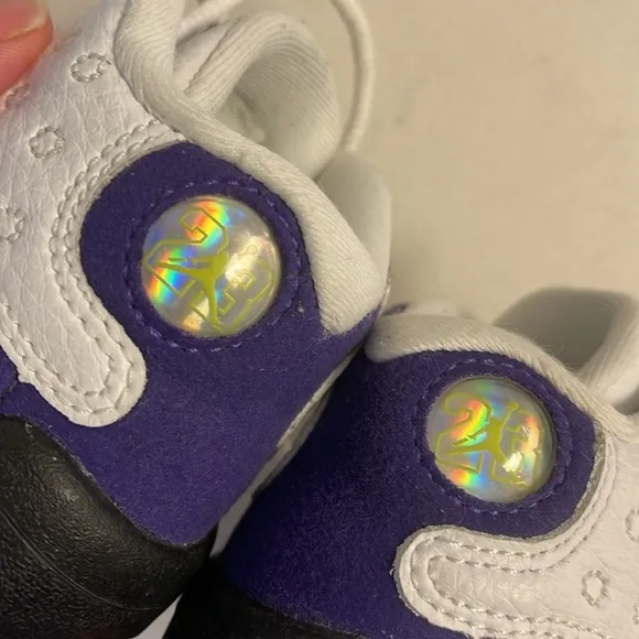 Nike Air Jordan XIII 13 Lakers 2019 Retro BT TD Toddler Shoes Size 5C 414581-105