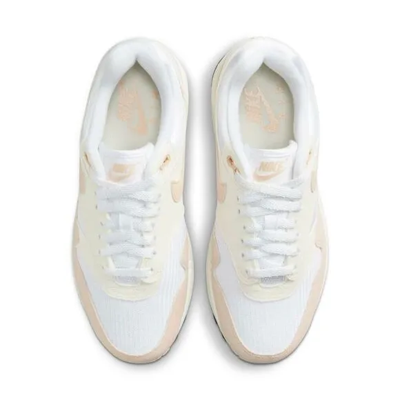 Nike Air Max 1 DZ2628-101 Sneakers Women's Pale Ivory Lifestyle Shoes FD0125