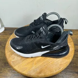 Nike Air Max 270 Black White Women's Size 9 Shoes Sneakers AH6789-001‎