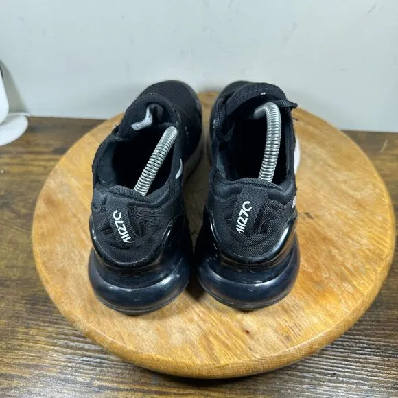 Nike Air Max 270 Black White Women's Size 9 Shoes Sneakers AH6789-001‎