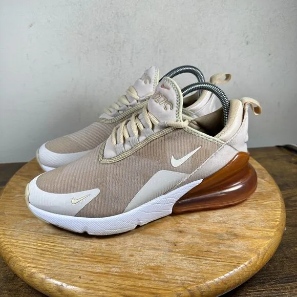 Nike Air Max 270 Mid Desert Ore Women's Size‎ 7.5 Shoe Sneakers AR0301-202