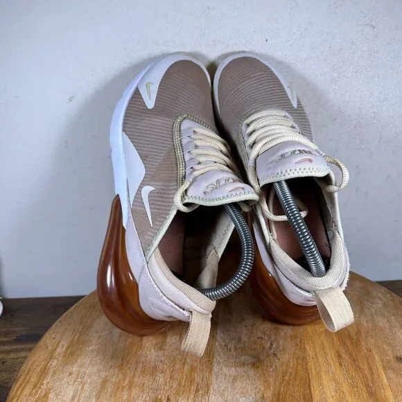 Nike Air Max 270 Mid Desert Ore Women's Size‎ 7.5 Shoe Sneakers AR0301-202