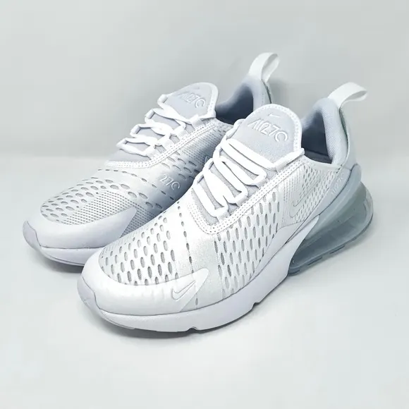 Nike Air Max 270 'White Metallic Silver'
