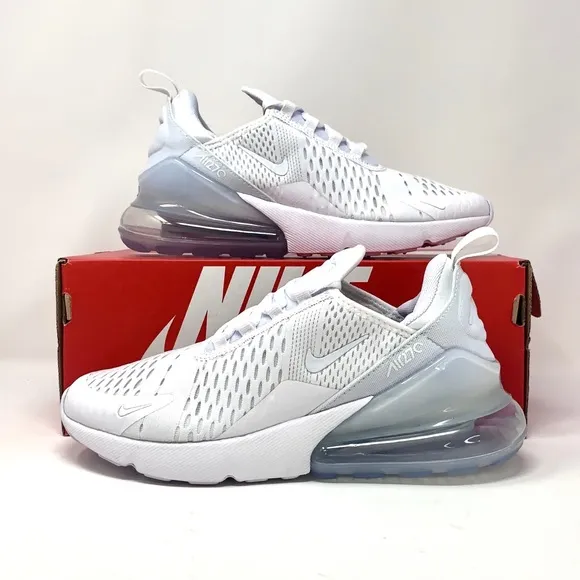 Nike Air Max 270 'White Metallic Silver'