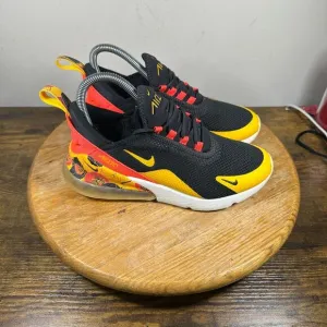 Nike Air Max‎ 270 Women's Size 6.5 Floral Orange Black Shoes Sneakers AR0499-005