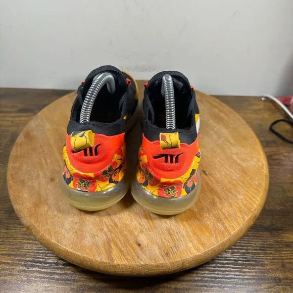 Nike Air Max‎ 270 Women's Size 6.5 Floral Orange Black Shoes Sneakers AR0499-005