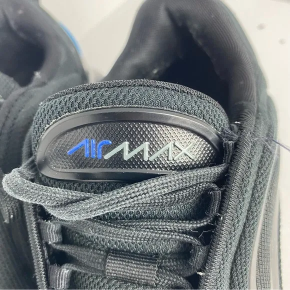 Nike Air‎ Max 720 Just Do It Black &amp; Blue  (GS) Youth size 4.5