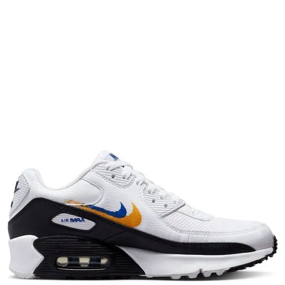 Nike Air Max 90 GS NN FJ4592-100 Sneakers Big Kids White Lifestyle Shoes FD359