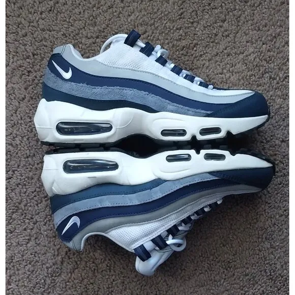 Nike Air Max 95 Recraft GS Sneakers Midnight Navy Shoes Size 5 Youth 6.5 Women's