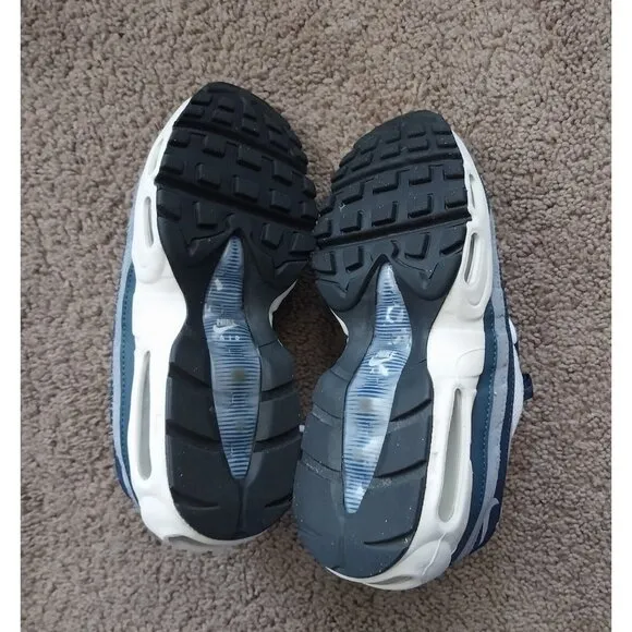 Nike Air Max 95 Recraft GS Sneakers Midnight Navy Shoes Size 5 Youth 6.5 Women's