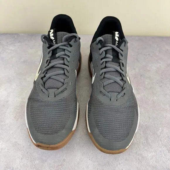 Nike Air Max Alpha Trainer 5 Workout Lifting Shoes Iron Grey Mens US Size 8.5