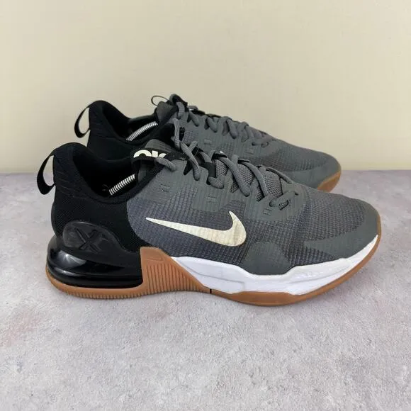Nike Air Max Alpha Trainer 5 Workout Lifting Shoes Iron Grey Mens US Size 8.5