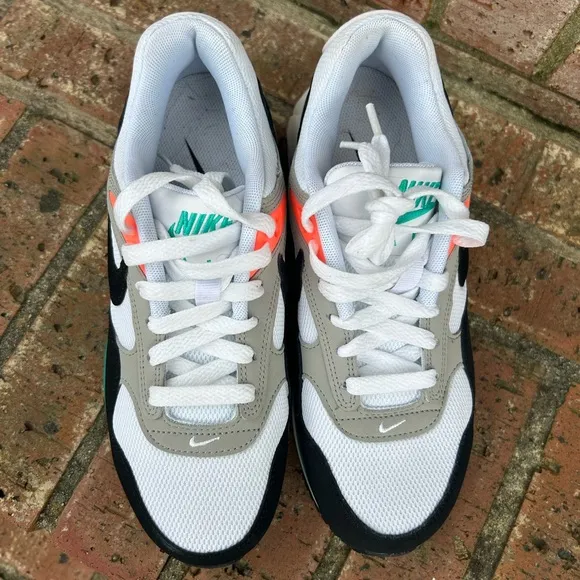 Nike Air Max Correlate Mango Womens 6.5 US Black Green Shoes Sneakers 511417-136